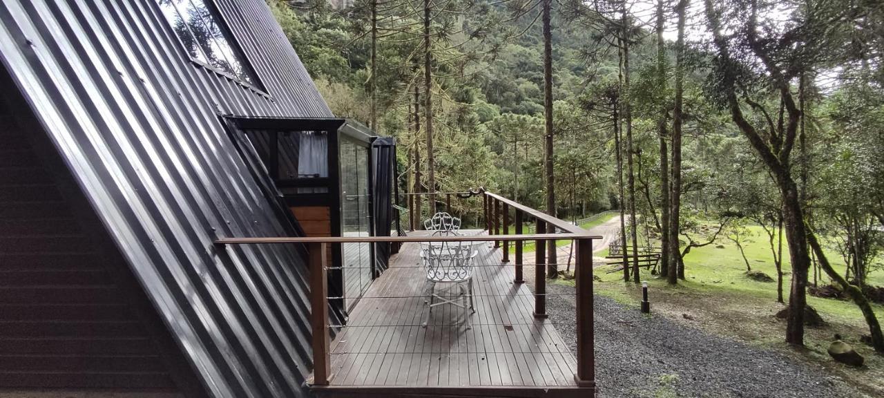 Chales Estancia Cachoeira Do Avencal ウルビシ エクステリア 写真